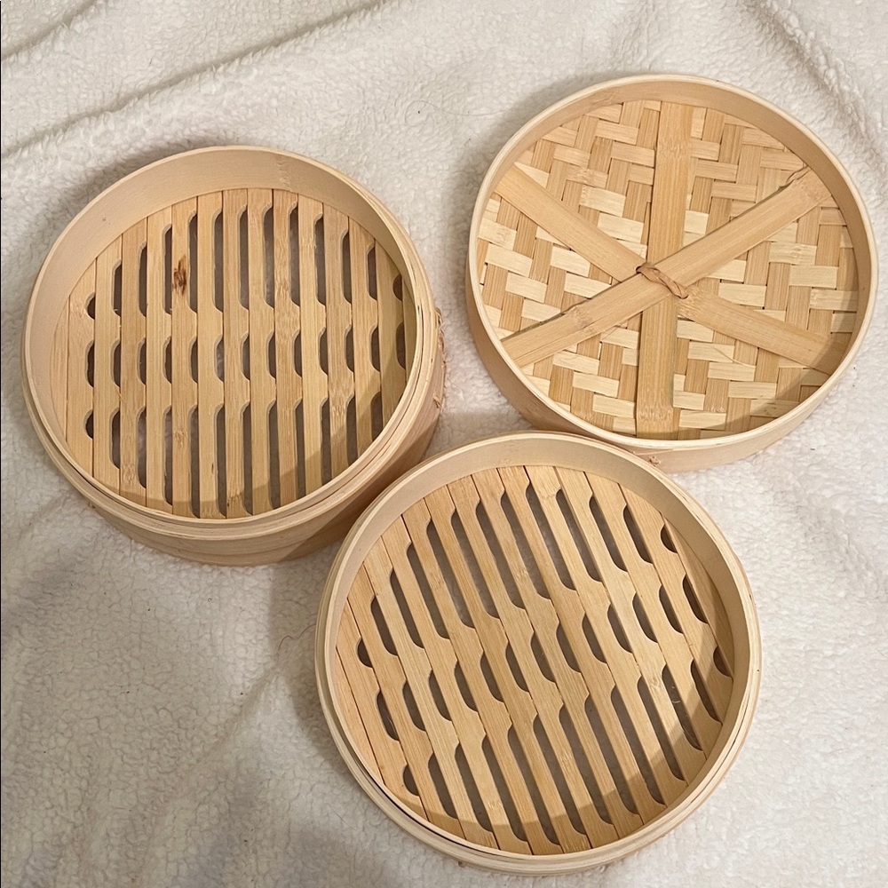 NWOT 10 inch Bamboo Steam Basket - Picture 3 of 3